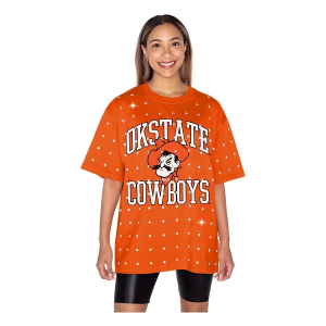Oklahoma State Cowboys Gameday Couture Women's The Zone T-Shirt Medium Orange
