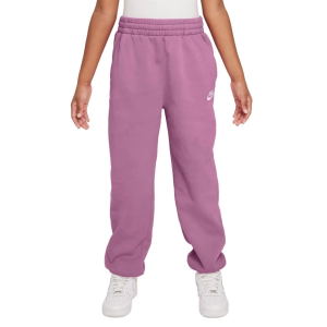 Girls' Nike Sportswear Club Fleece Loose Sweatpants XLarge Magic Flamingo/Magic Flamingo/White Regular