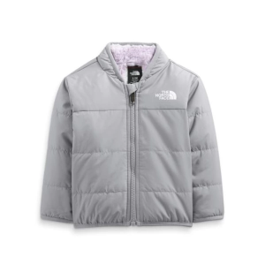 The North Face Reversible Mossbud Puffer Jacket Baby 3 mo. Meld Grey