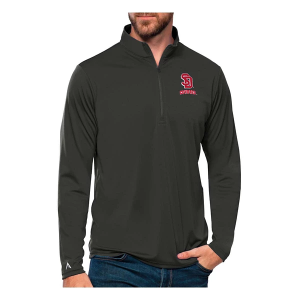 South Dakota Coyotes Antigua Tribute 1/4 Zip 2XLarge Smoke