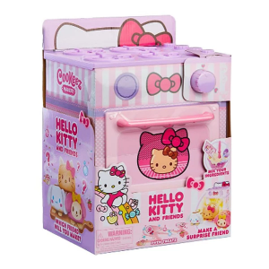 Cookeez Makery Hello Kitty and Friends Surprise Interactive Oven Playset (Scented Plush)
