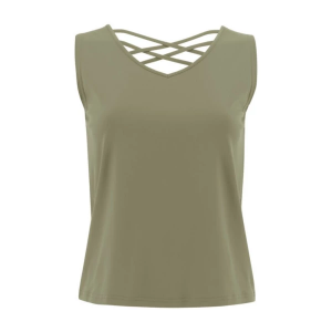 Women's Aventura Soledad Crew Neck Tank Top Medium Dusty Olive