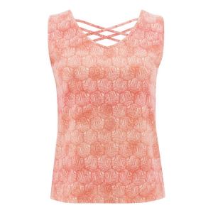 Women's Aventura Soledad Crew Neck Tank Top Medium Coral