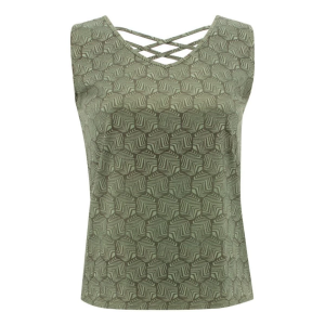 Women's Aventura Soledad Crew Neck Tank Top Small Olive