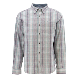 Men's Old Ranch Chase Long Sleeve Button Up Shirt Large Stormy Weather