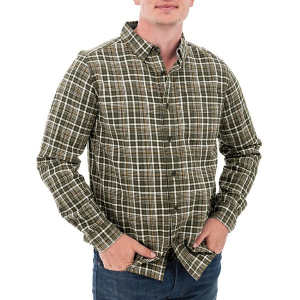 Men's Old Ranch Chase Long Sleeve Button Up Shirt XLarge Olive