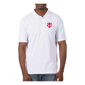Minnesota Twins Updated Logo Legacy Pique Polo 5XLarge White