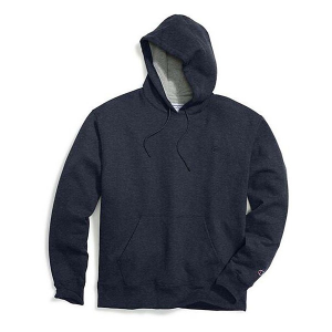 Men's Champion Powerblend Hoodie Small Navy
