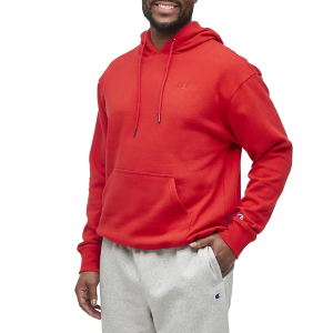 Men's Champion Powerblend Hoodie Large Red