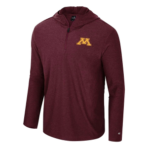 Minnesota Golden Gophers Colosseum Revolution 1/4 Zip Large Maroon