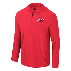 Utah Utes Colosseum Revolution 1/4 Zip Large Red