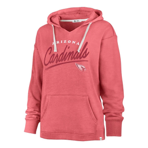 Women's Arizona Cardinals 47 Brand Script Hoodie Small Red
