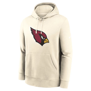 Arizona Cardinals Nike Club Hoodie XLarge Cream