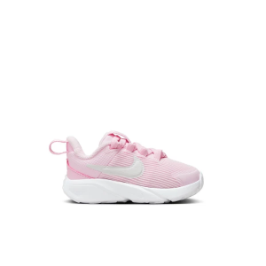 Girls' Nike Star Runner 4 Sneakers Toddler 3T Regular Pink Foam /Summit White-White