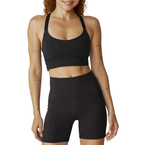 Women's Beyond Yoga PowerBeyond Strive Long Line Sports Bra XSmall Black