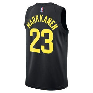 Utah Jazz Lauri Markkanen #23 Nike Statement Jersey XLarge Black