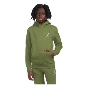 Kids' Jordan MJ Essentials Hoodie Large Sky Light Olive