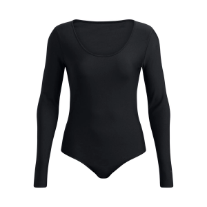 Women's Under Armour Vanish Leotard Long Sleeve Shirt Small Black