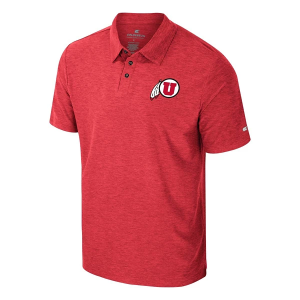Utah Utes Colosseum Revolution Polo Small Red