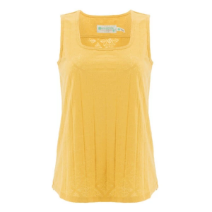 Women's Aventura Maitland Square Neck Tank Top Medium Golden Cream