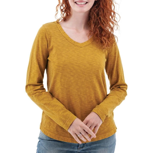 Women's Old Ranch Layla Long Sleeve T-Shirt Medium Harvest Gold