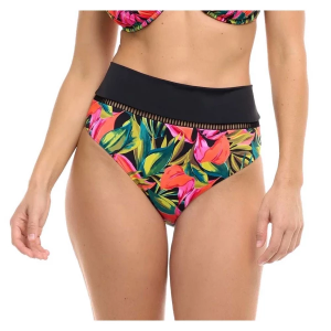 Women's Skye Rachel Swim Bottoms Contemporary XLarge Black/Red