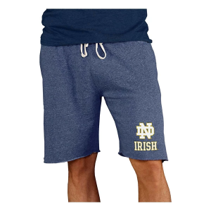 Notre Dame Fighting Irish Concepts Sport Mainstream Shorts Large Navy