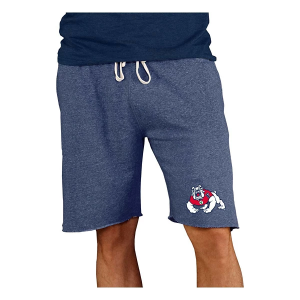 Fresno State Bulldogs Concepts Sport Mainstream Shorts Large Navy