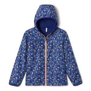 Kids' Columbia Pixel Grabber Reversible Softshell Jacket XLarge Dark Sapphire Mini-Biscus