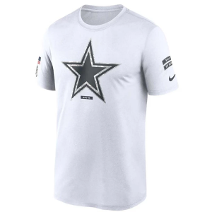 Dallas Cowboys Nike 2024 Salute To Service T-Shirt Medium White