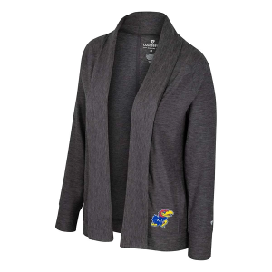 Kansas Jayhawks Colosseum Women's Dash Blouse Medium Pavement