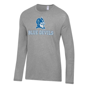 Alternative Apparel Duke Blue Devils Logo Keeper Long Sleeve T-Shirt