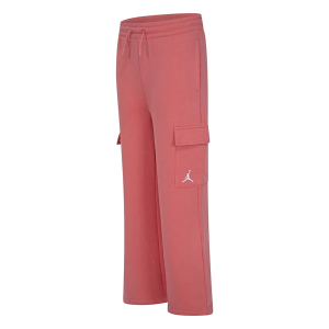 Girls' Jordan Y2k Fleece Cargo Pants XLarge Pink Salt