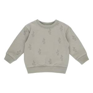 Rylee + Cru Cactus Crewneck Sweatshirt Baby 12/18 mo. Laurel