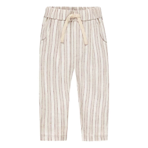Girls' Rylee + Cru Ethan Stripe Pants 6/7 Stone Stripe