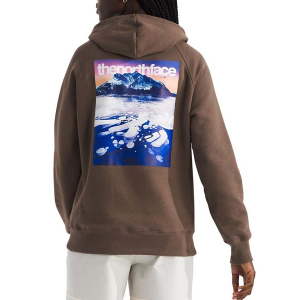 Women's The North Face Suspended Hoodie Small Smokey Brown