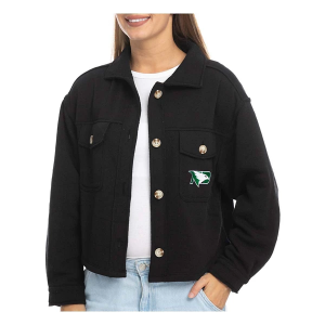 ZooZatZ Women's North Dakota Fighting Hawks Fleece Shacket