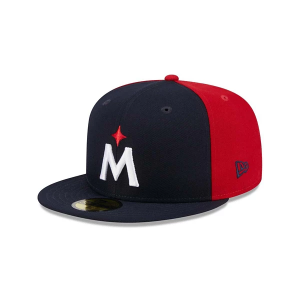 Minnesota Twins New Era 2024 Gameday 59Fifty Fitted Hat 7 Navy