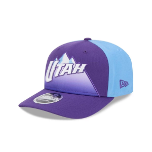 Utah Jazz New Era 2024 City Edition 9Seventy Adjustable Hat One Size Purple