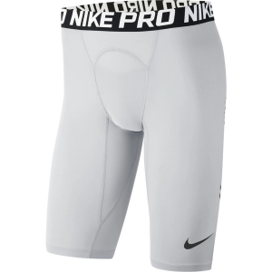 Men's Nike Pro Baseball Slider Compression Shorts Large Grey Heather