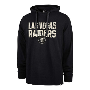 Las Vegas Raiders 47 Brand Erosion Hoodie Small Black