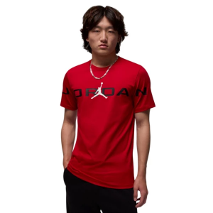Men's Jordan Air Stretch Crewneck Sweatshirt Large Gym Red/Black/White