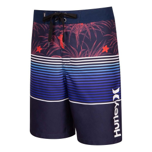 Boys' Hurley Americana Floral Swim Boardshorts 20 Navy