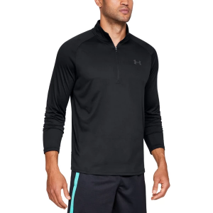 Men's Under Armour Tech 2.0 Long Sleeve 1/2 Zip Medium Black/Charcoal