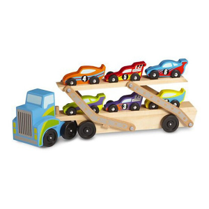 Melissa & Doug Mega Race Car Carrier