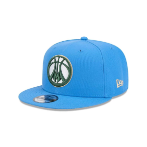 Milwaukee Bucks New Era 2024 City Edition Alternate 9Fifty Snapback Hat One Size Royal