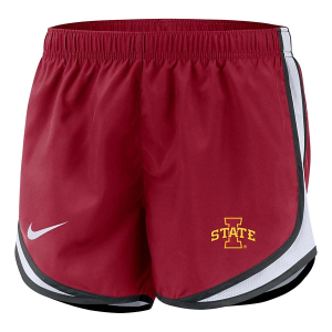 Iowa State Cyclones Nike Women's Tempo Shorts Small Crimson