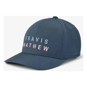 Men's TravisMathew Firework Float Golf Snapback Hat One Size Eclipse