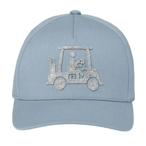 Men's TravisMathew Mapes Golf Snapback Hat One Size Light Teal