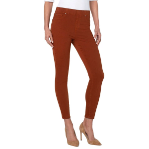 Women's Liverpool Los Angeles Chloe Silky Soft Slim Fit Skinny Jeans Cognac 12 30